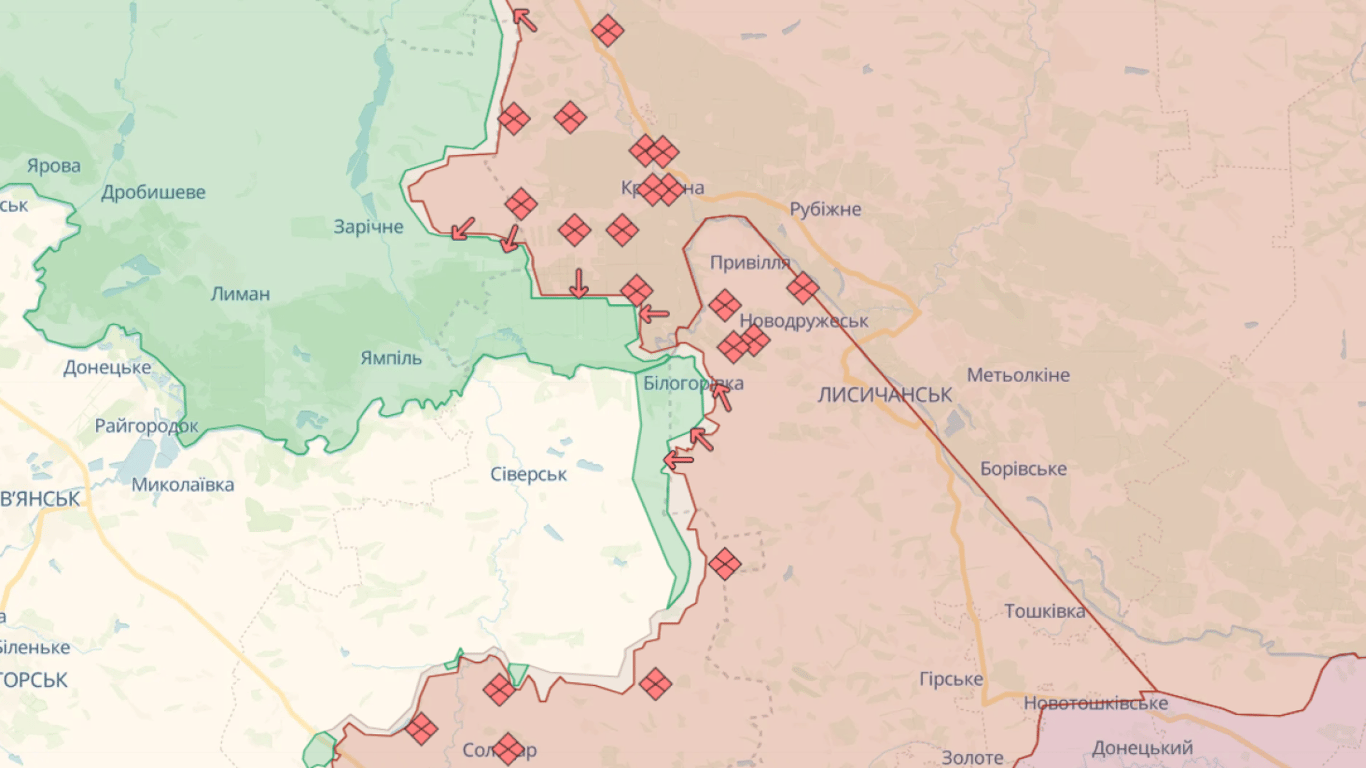 Карта боевых действий в Украине онлайн сегодня, 30.08.2023: DeepState, Liveuamap, ISW