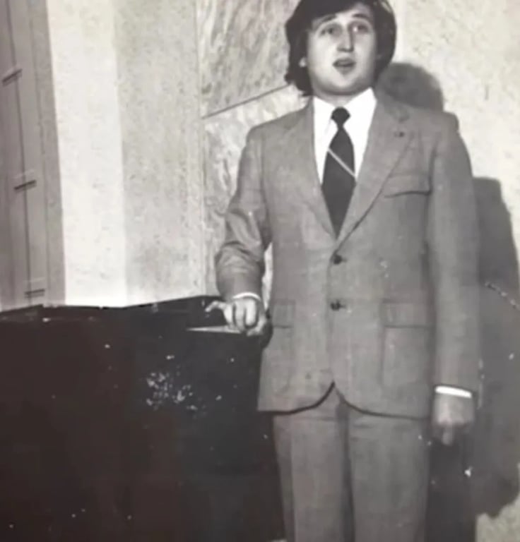 Степан Гіга у молодості