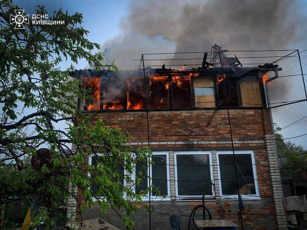 Удар по Київщині 13 травня