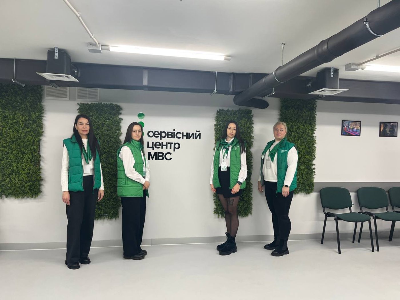 Укриття в сервісному центрі МВС на Київщині