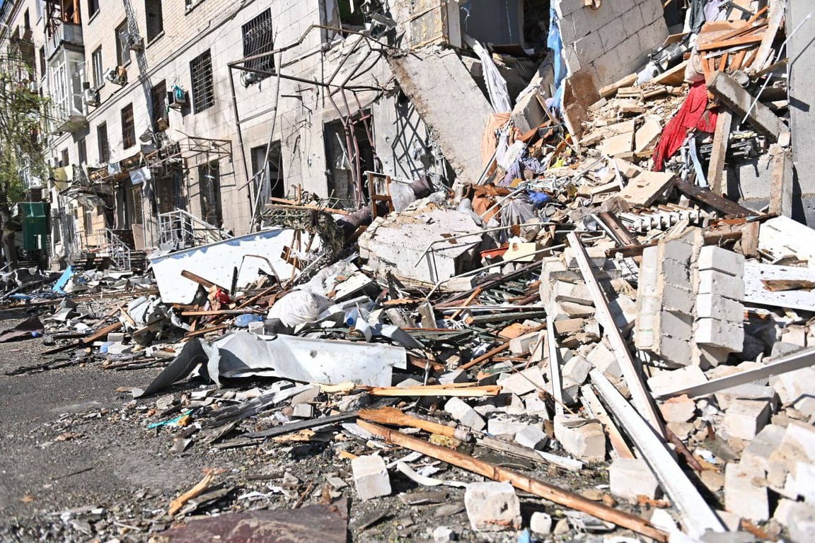 Наслідки російського обстрілу Харкова 22 червня