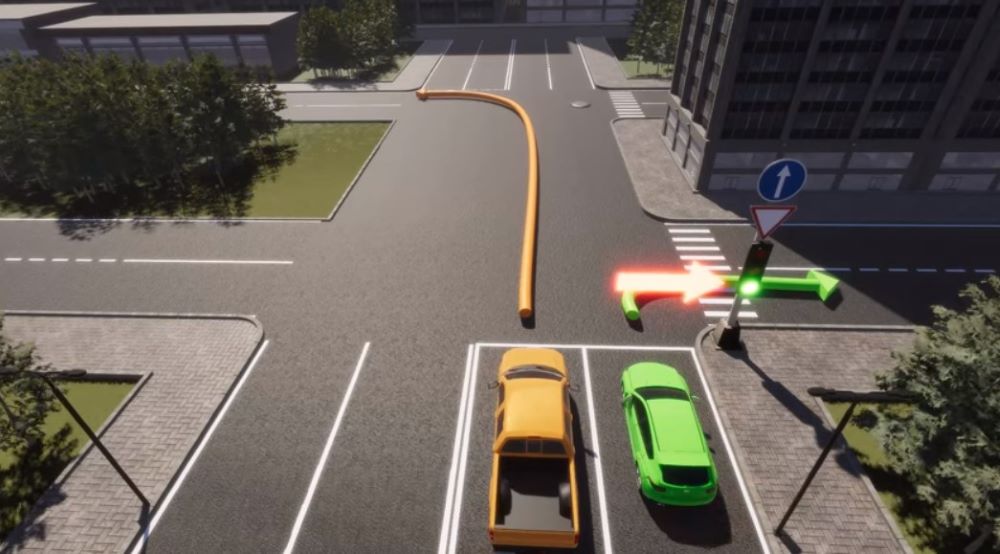 Кому запрещен поворот - в этой задаче с ПДД ошибаются 50% водителей - фото 1