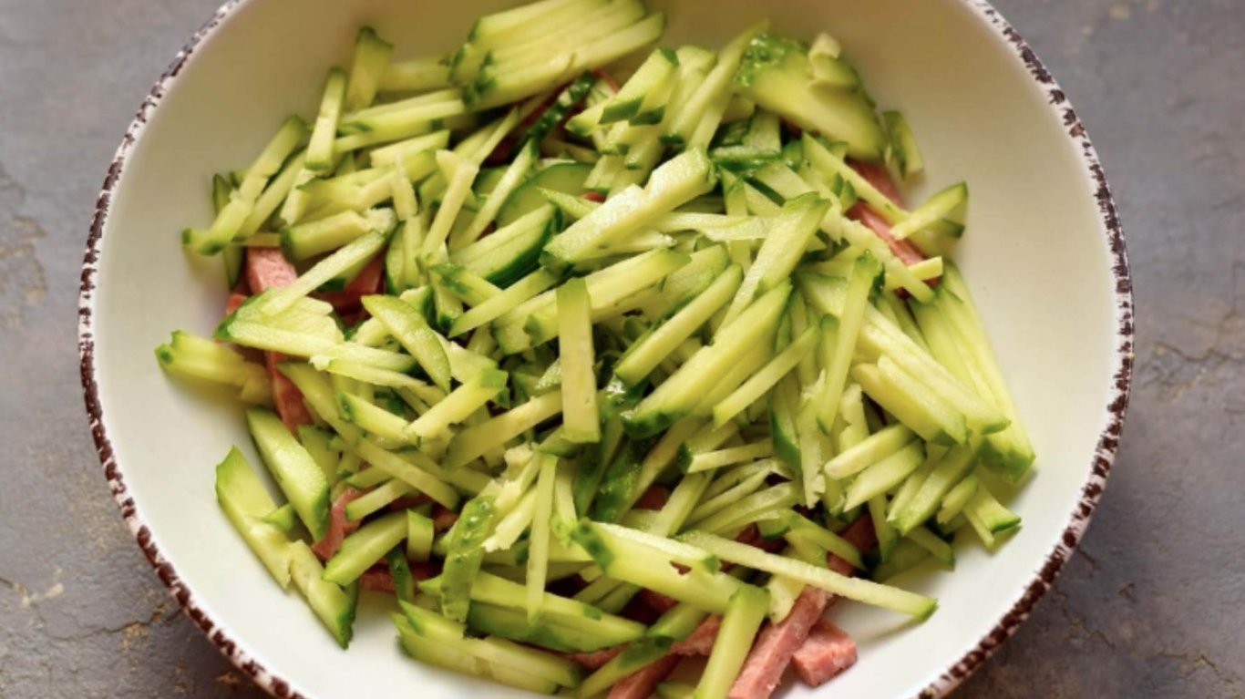 салат Великодній яскравий, соковитий