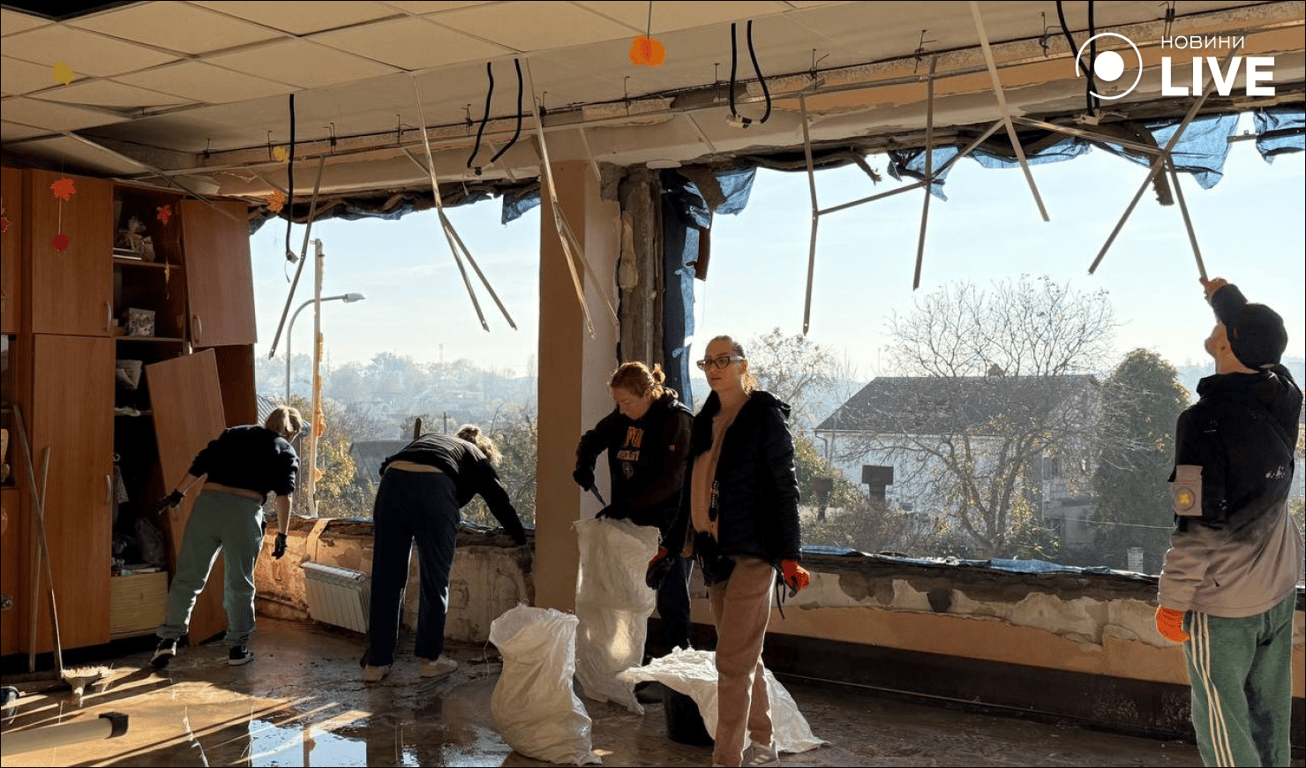 Знищені класи, немає вікон та дверей — удар по одеській школі - фото 2