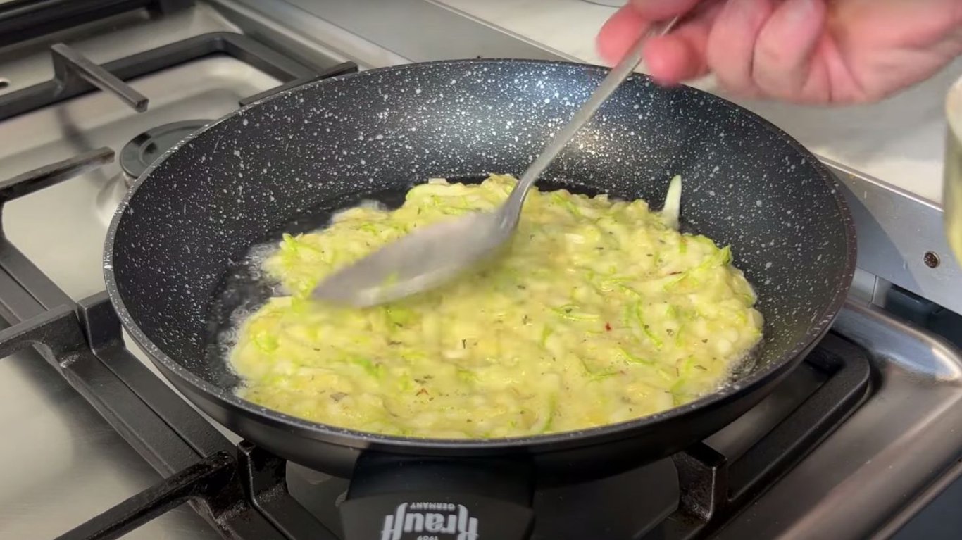 натерті кабачки для піци 