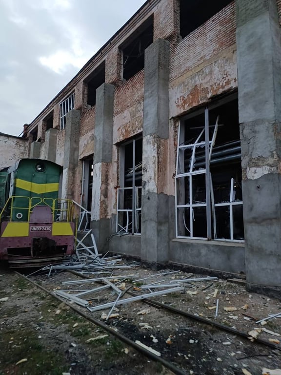 Депо обстріл