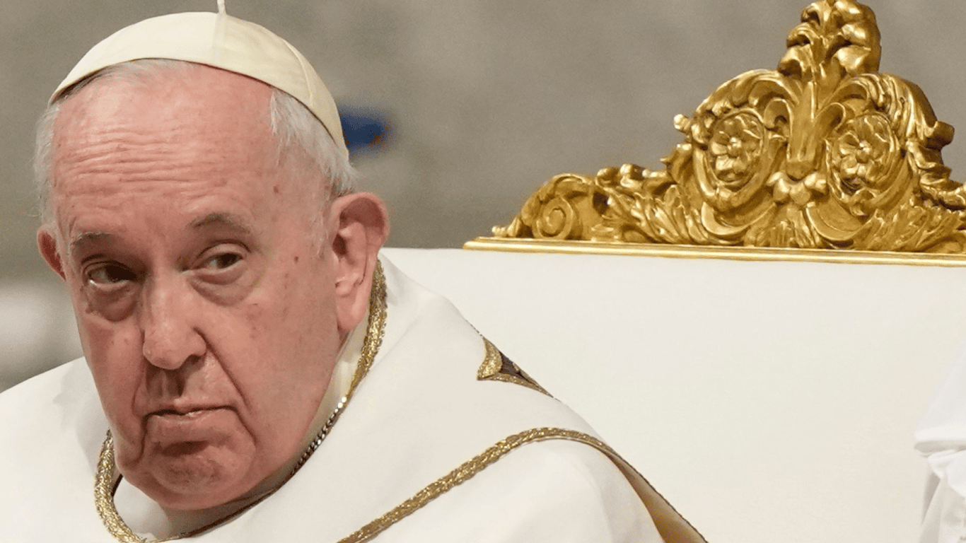 Папа Римський запропонував Україні здатися та сісти за стіл переговорів із Росією