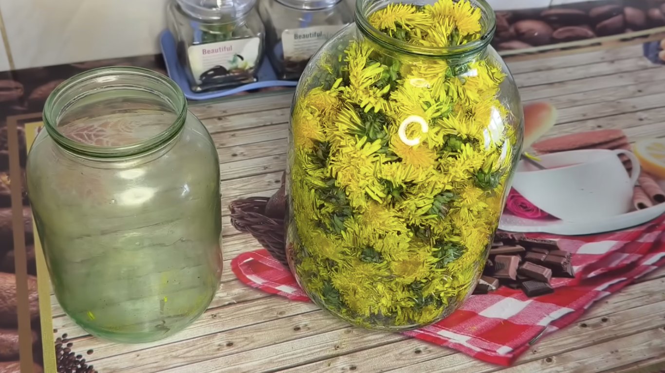 рецепт настоянки з кульбаби