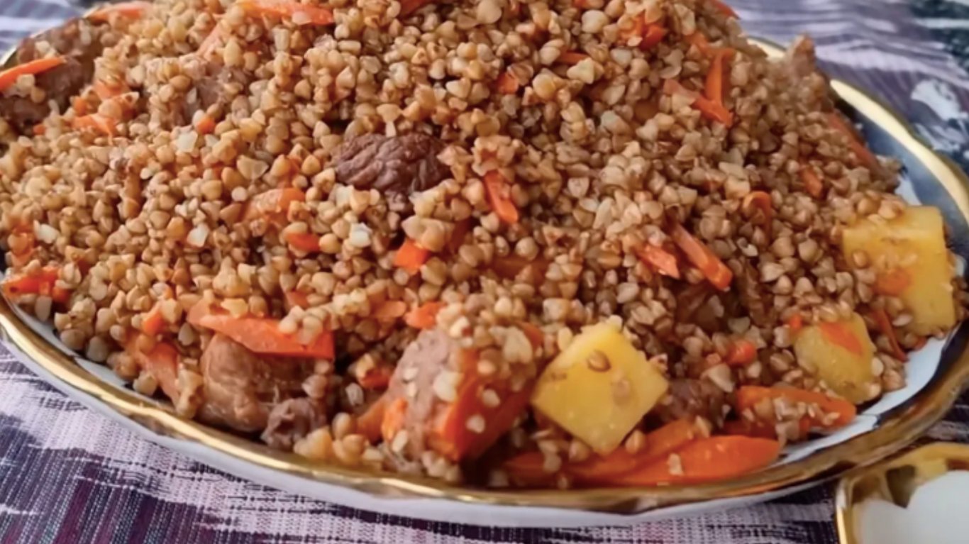 рецепт гречки на сковороді