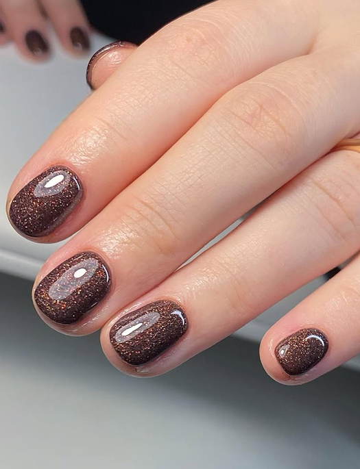 10 cozy brown manicure ideas perfect for fall