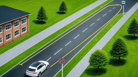 Цікавий тест ПДР — чи дозволені водієві розворот і зупинка - 285x160