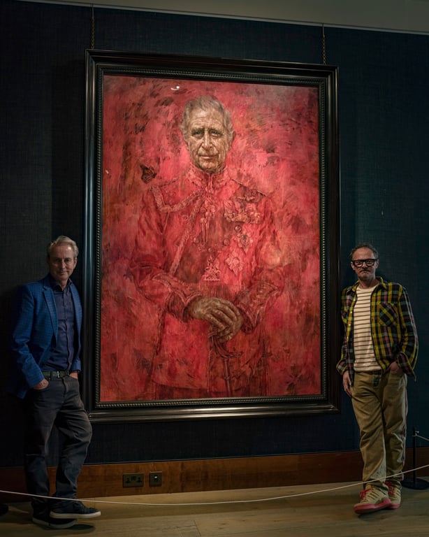 Портрет короля Чарльза III. Фото: instagram.com/theroyalfamily