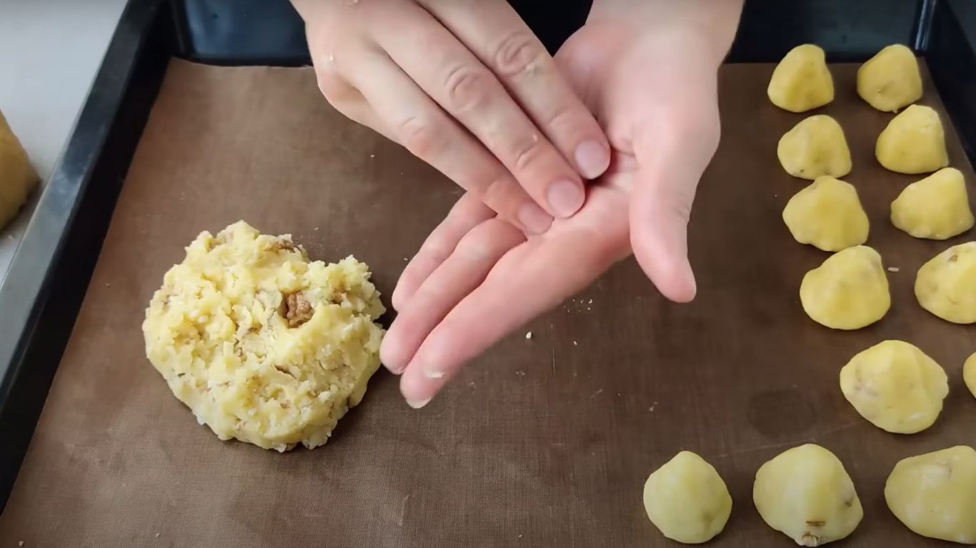 приготовление печенья из теста