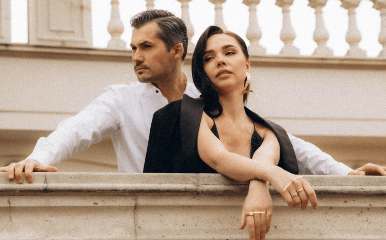 Евгений Кот со своей женой Натальей Татаринцевой