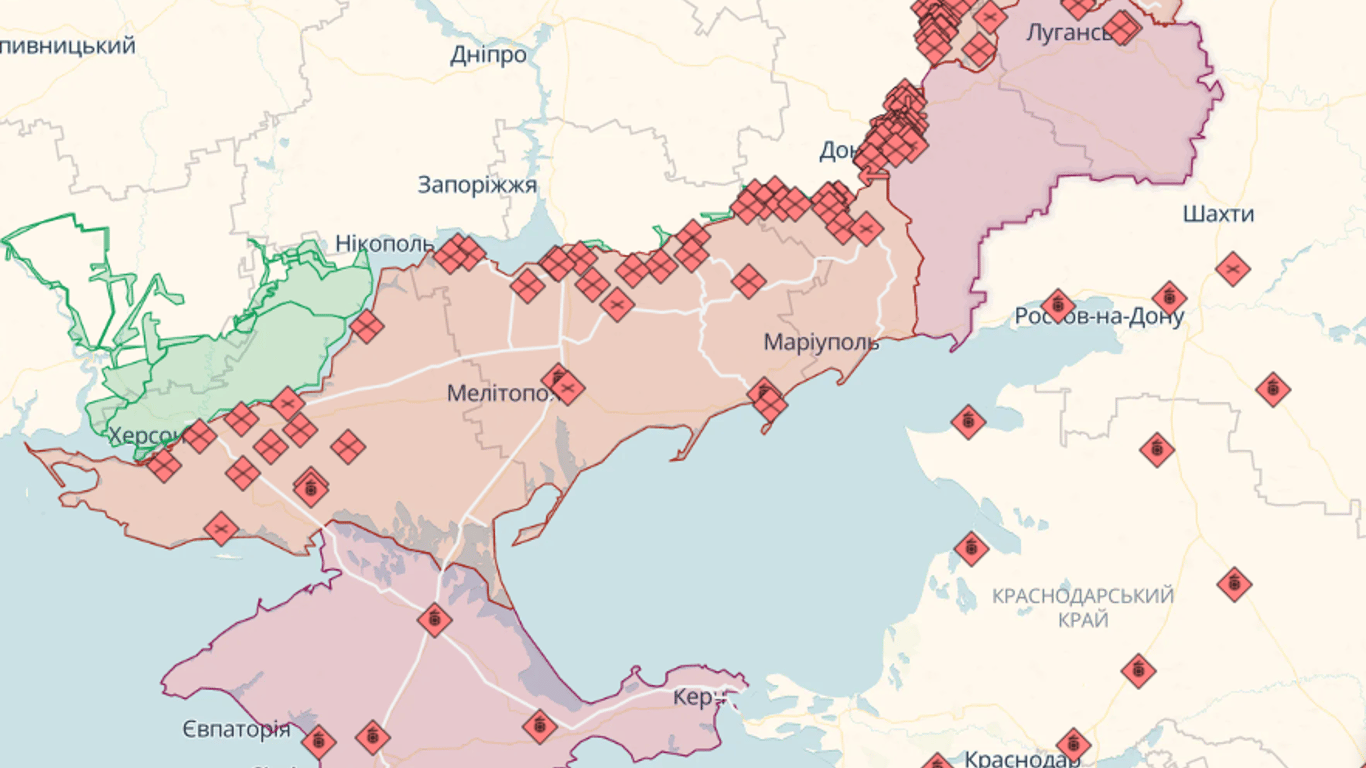 Онлайн-карти війни: головні події фронту за 4 червня