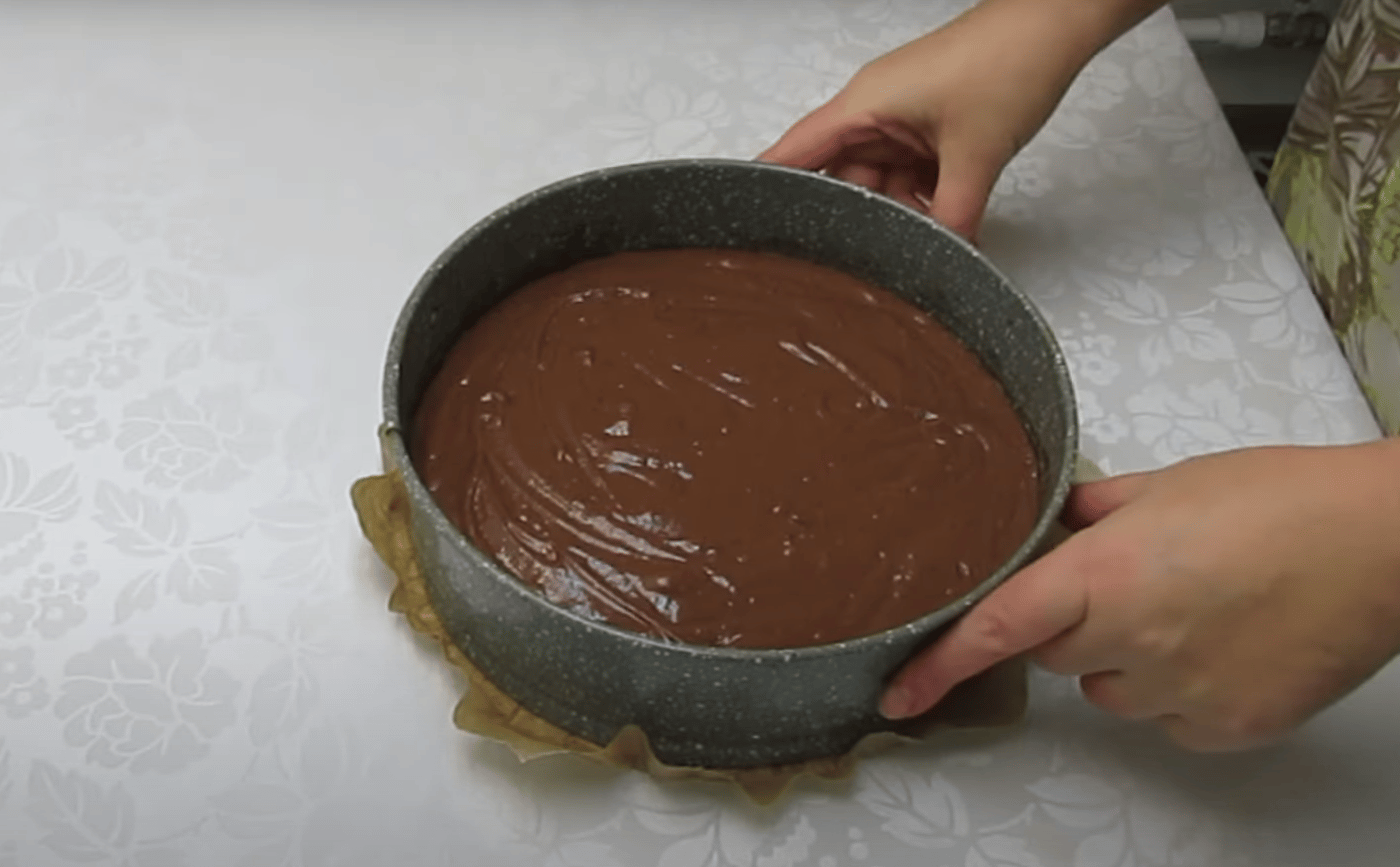Шоколадний пиріг на кефірі - швидкий рецепт