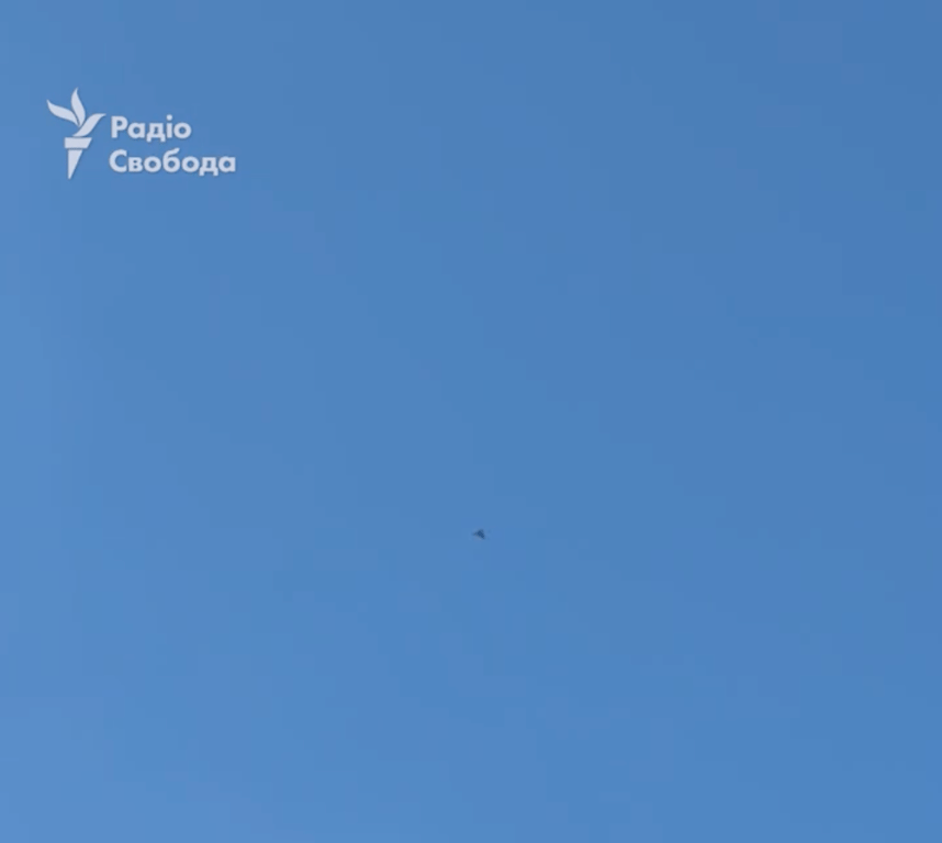 Російський дрон над Шосткою
