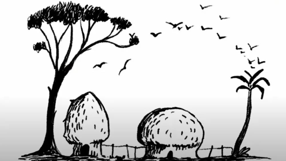 Лише люди з бурхливою фантазією помітять на малюнку велику тварину за 5 секунд - фото 1