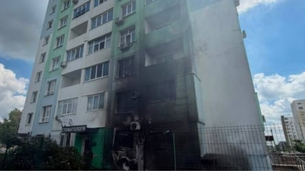 РФ влучила у багатоповерхівку у Харкові: є постраждалі - 290x160