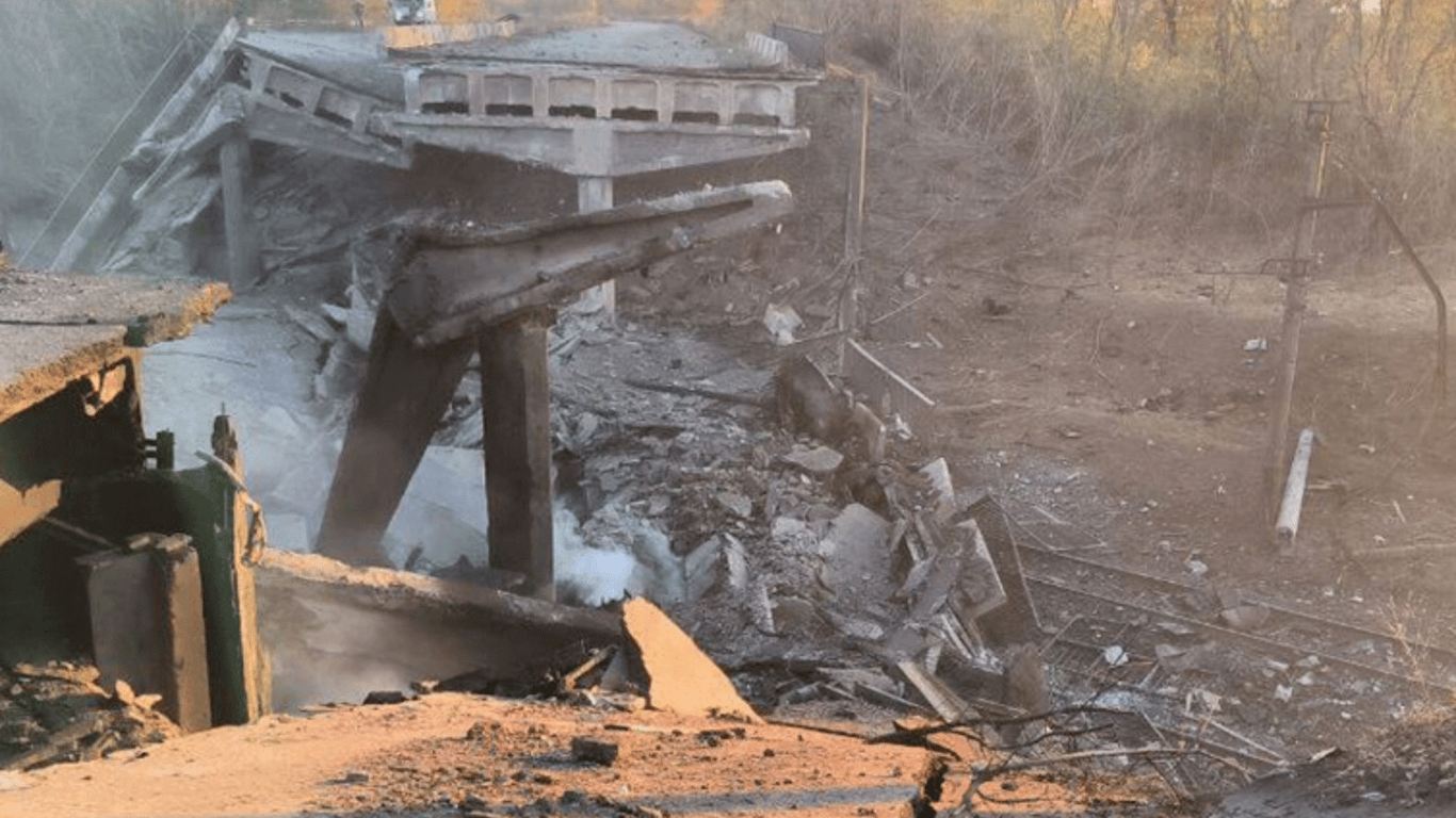 В ЗСУ пояснили, як на окупантах позначиться руйнування мосту Горлівка-Ясинувата