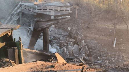 В ЗСУ пояснили, як на окупантах позначиться руйнування мосту Горлівка-Ясинувата - 285x160