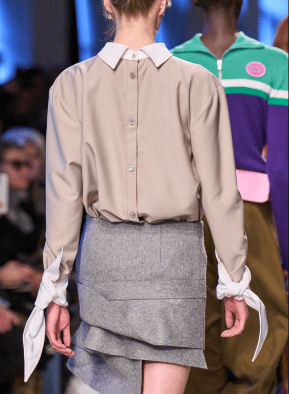 Now it's stylish to wear your shirt backwards