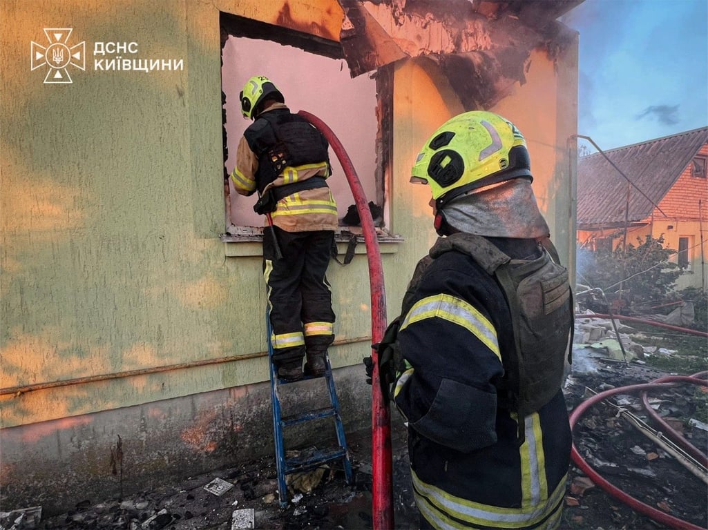 Атака на Київську область