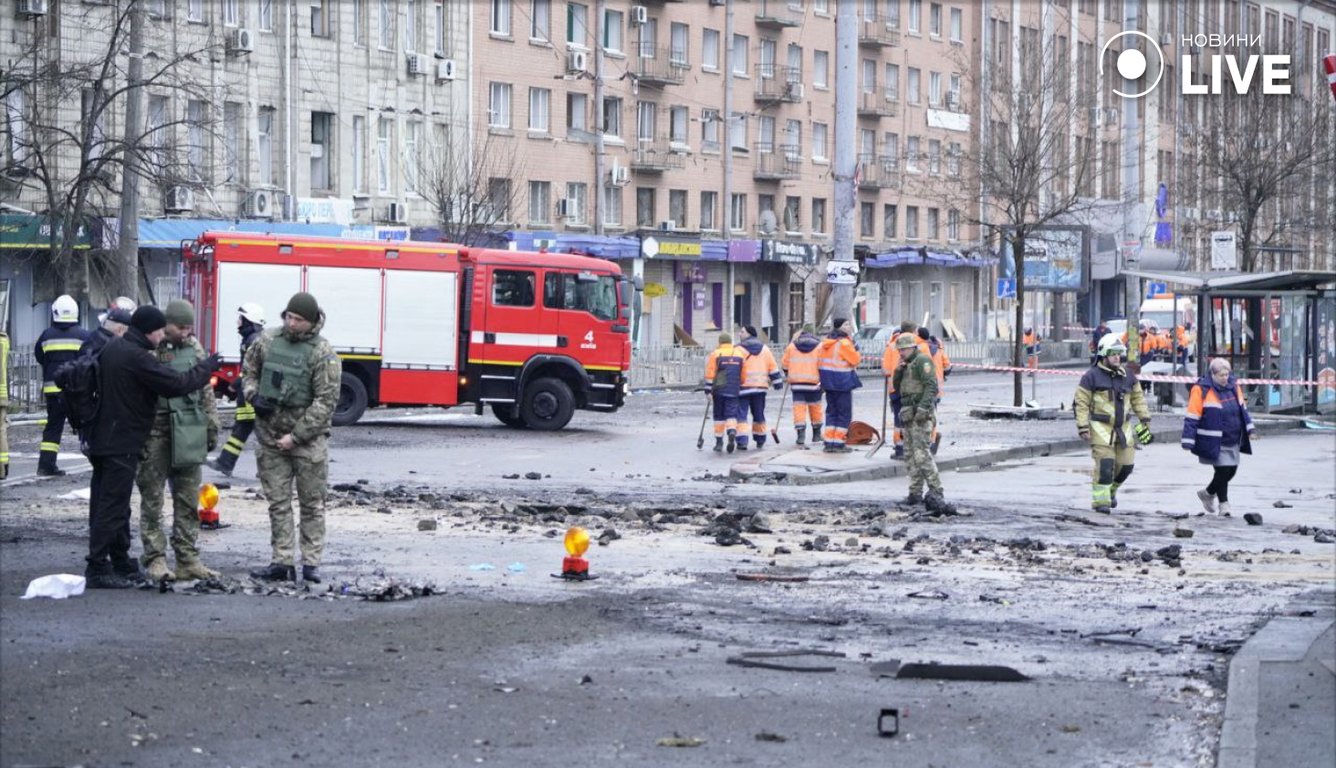 Обстріл Києва 18 січня