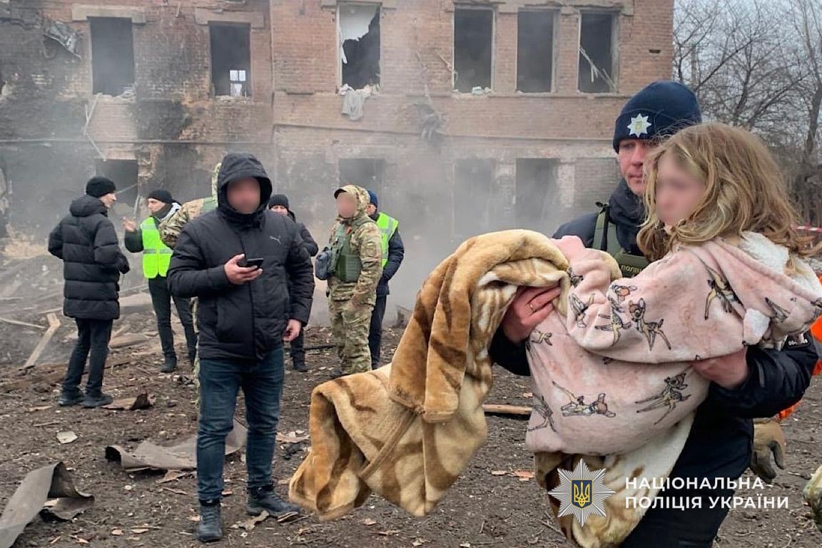 обстрел Кривого Рога 22 января