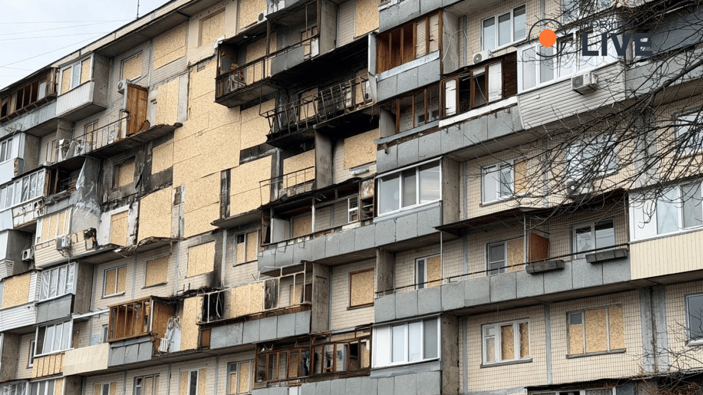 "Шахед" потрощив будинок — як зараз виглядає місце атаки в Києві - фото 1