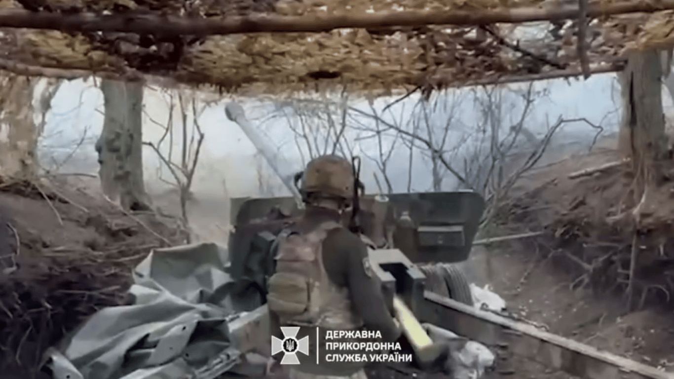 Пограничники показали, как бьют по оккупантам за обстрел Одессы