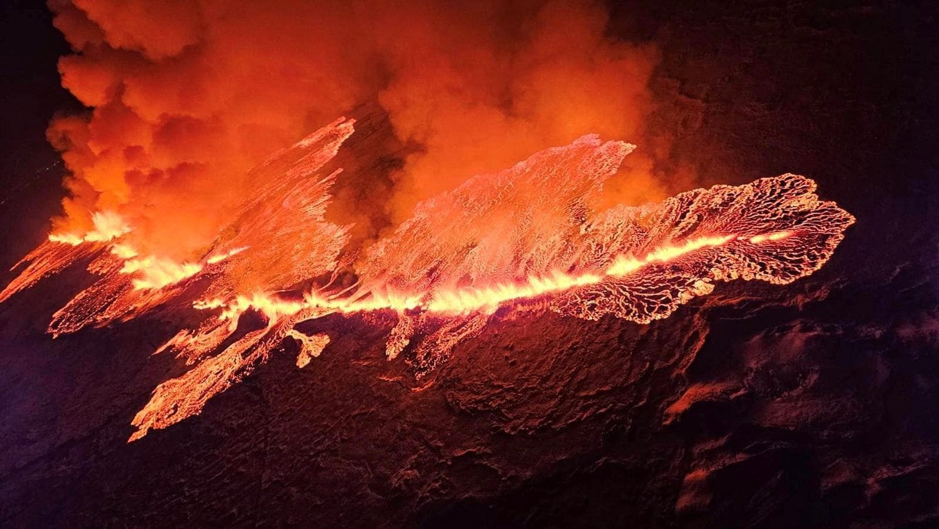 Виверження вулкана в Ісландії