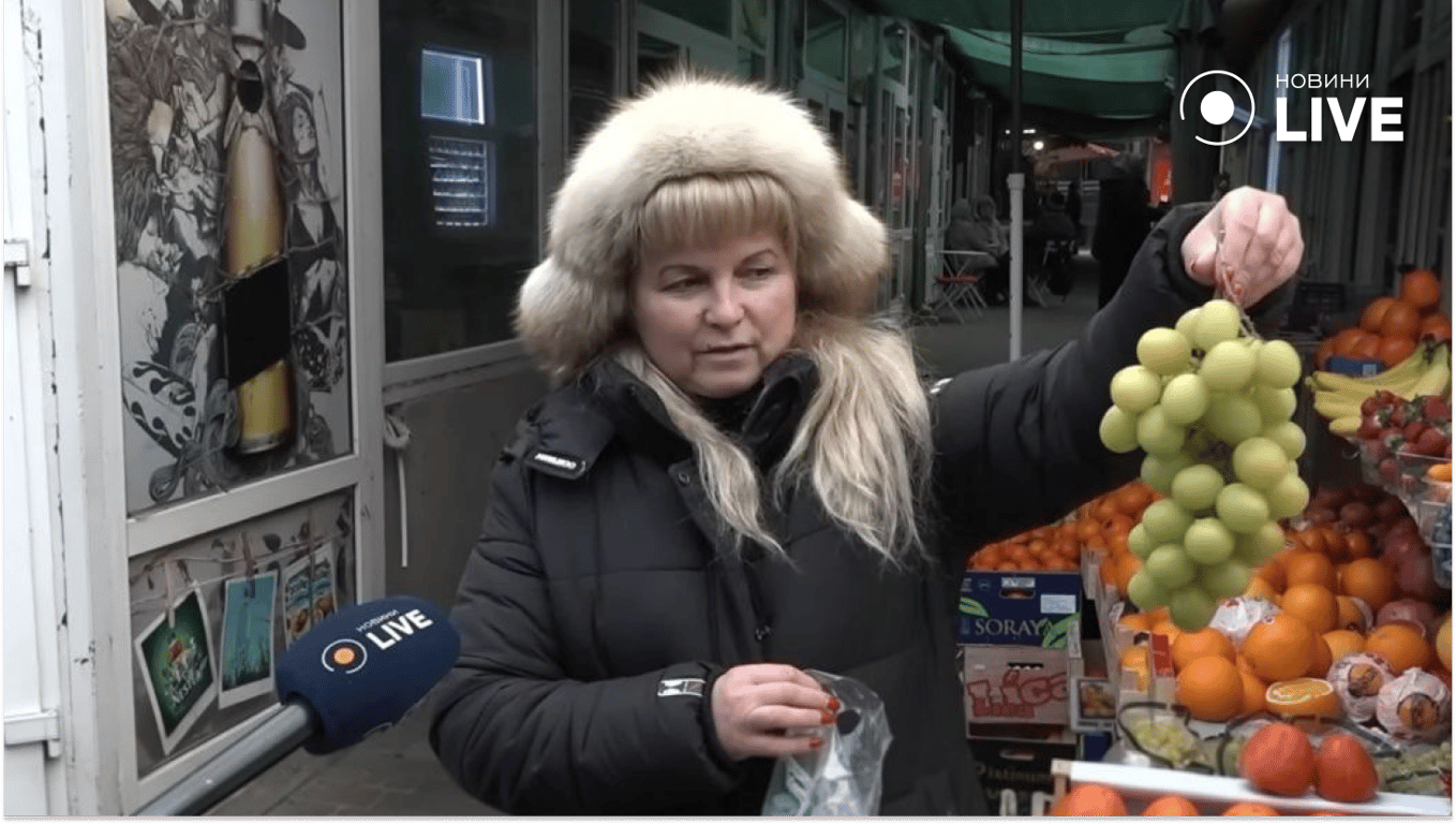 Ціни на фрукти в Одесі