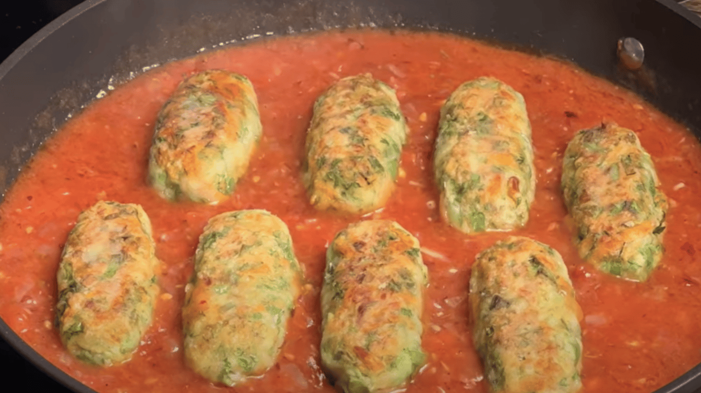 котлети з кабачками та вівсянкою