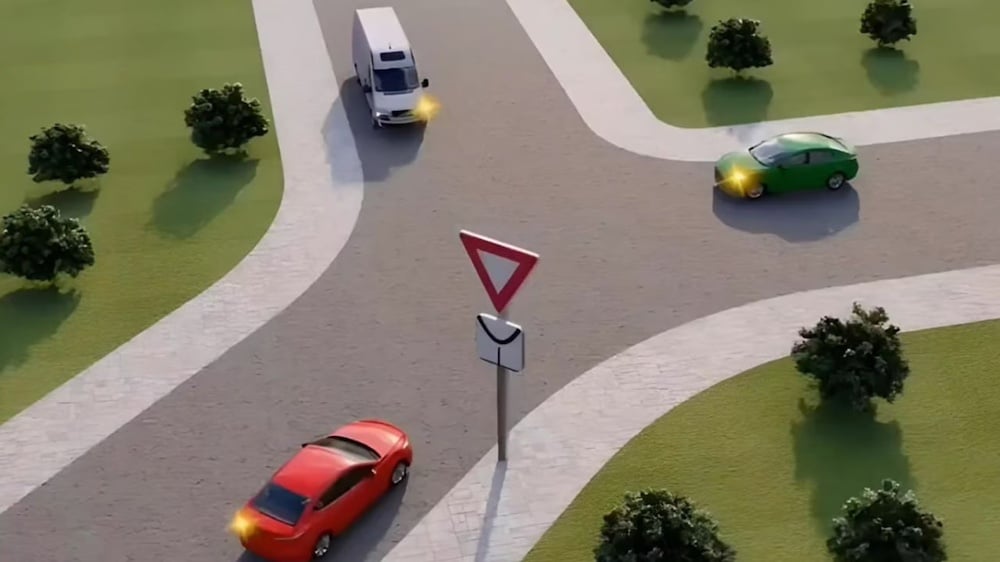 Хто проїде перехрестя першим?