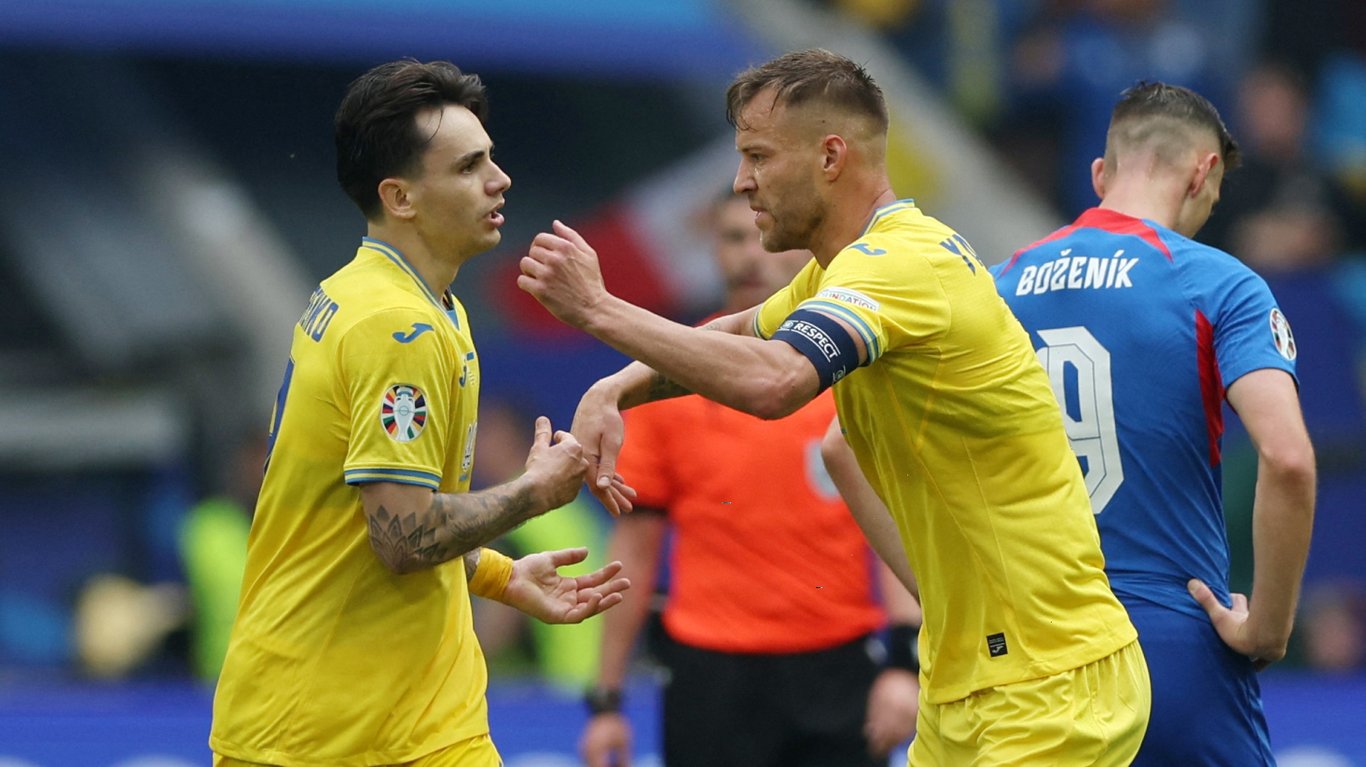 Андрей Ярмоленко и Николай Шапаренко