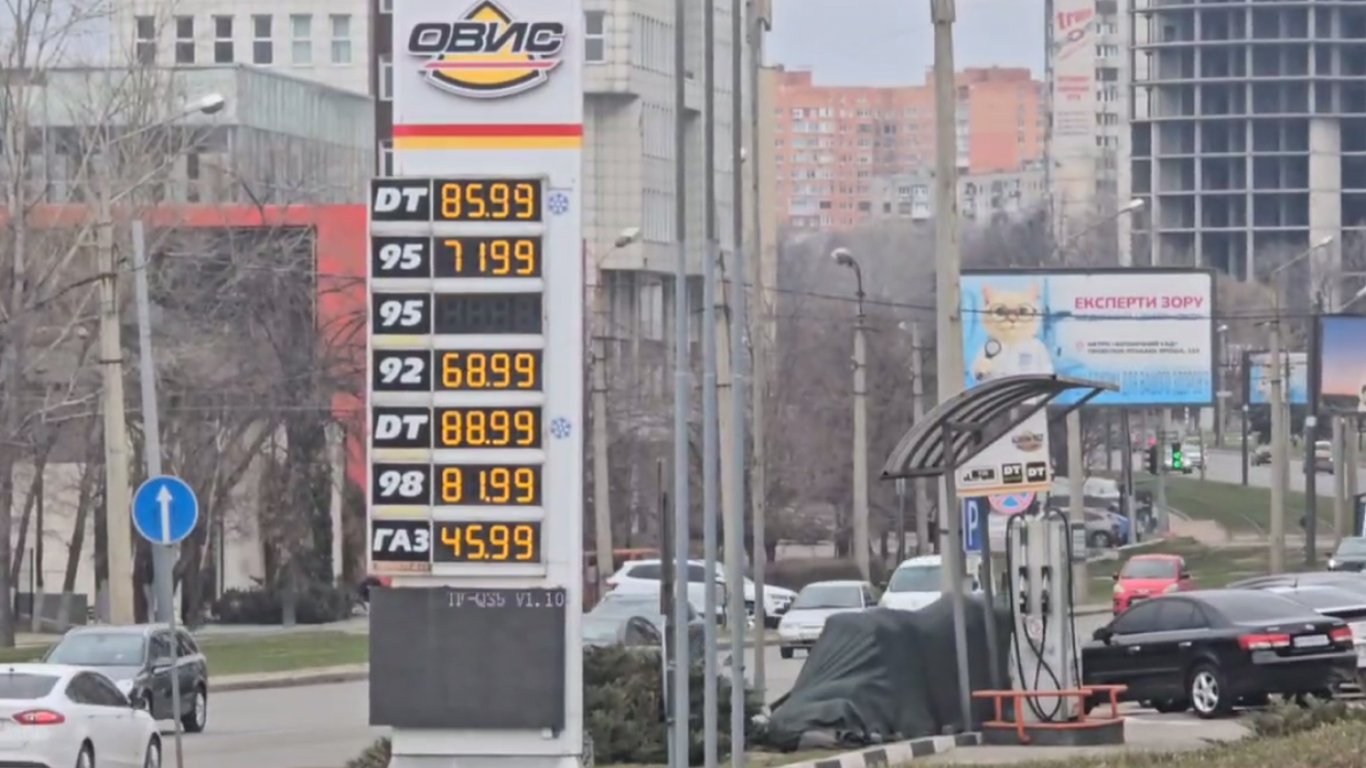 На Харківщині знизилися ціни на преміальний А-95 до 74,47 грн