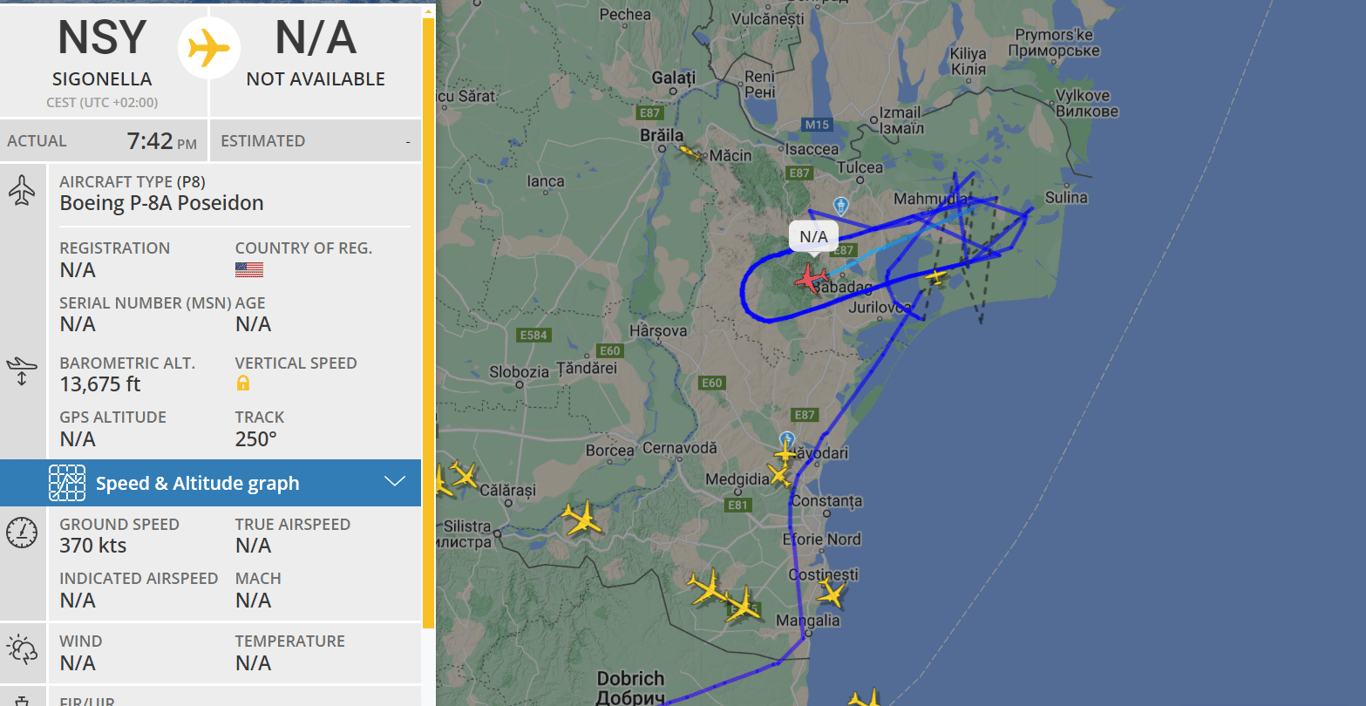 Над Черным морем ведется разведка - авиация НАТО контролирует границы - фото 1