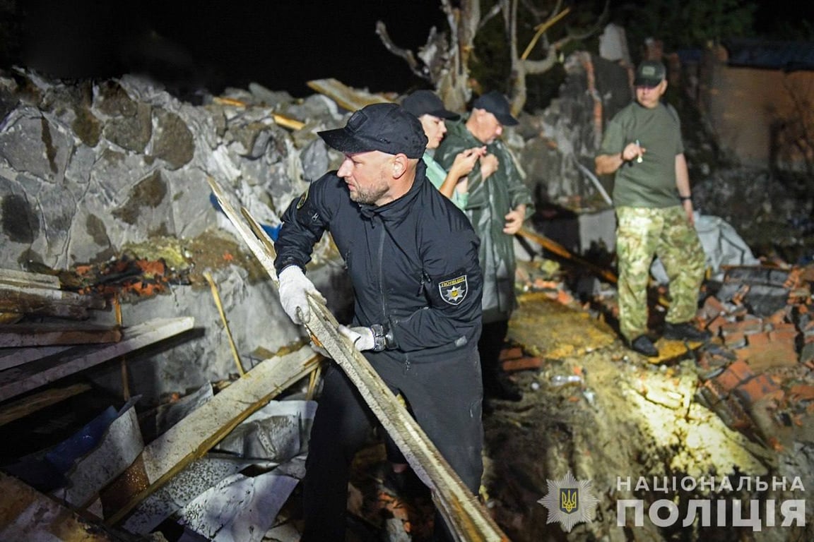 удар по Запорожью 3 сентября