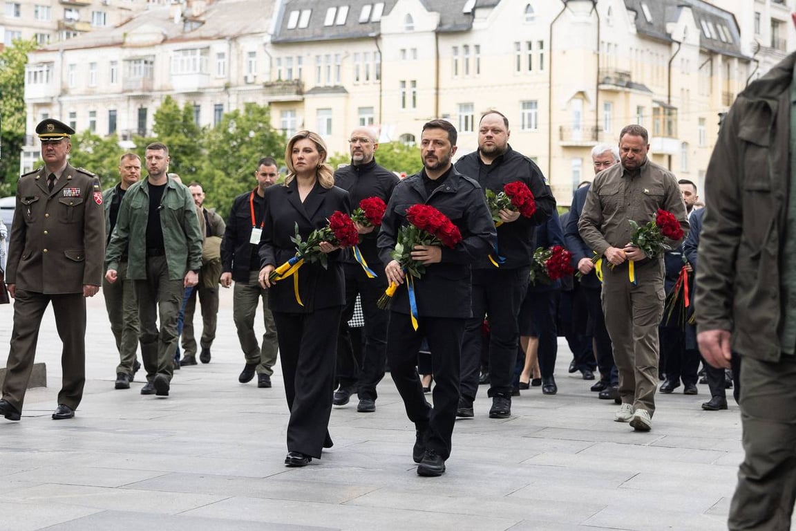 Володимир Зеленський і Олена Зеленська