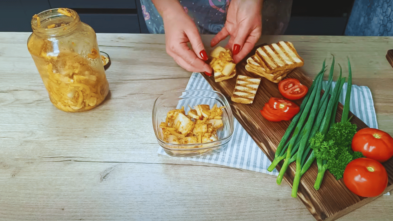 простий рецепт маринованого сала