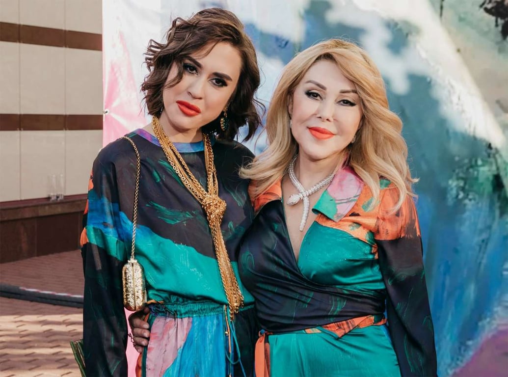 Любовь Успенская с дочерью