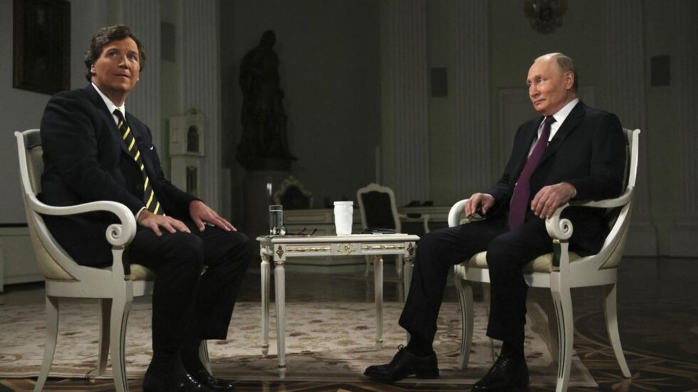 Карлсон розповів про бесіду з Путіним поза інтерв'ю — що говорили про Україну