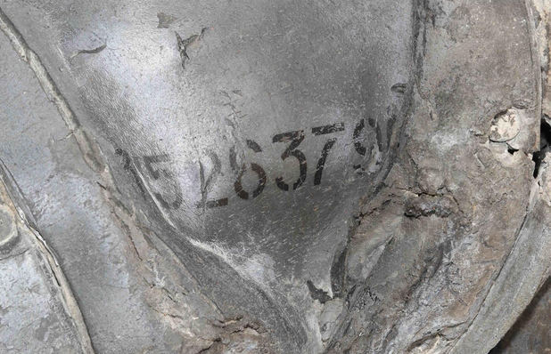 Фрагмент ракети, якою РФ вдарила по "Охматдиту". Фото: storymaps.arcgis.com