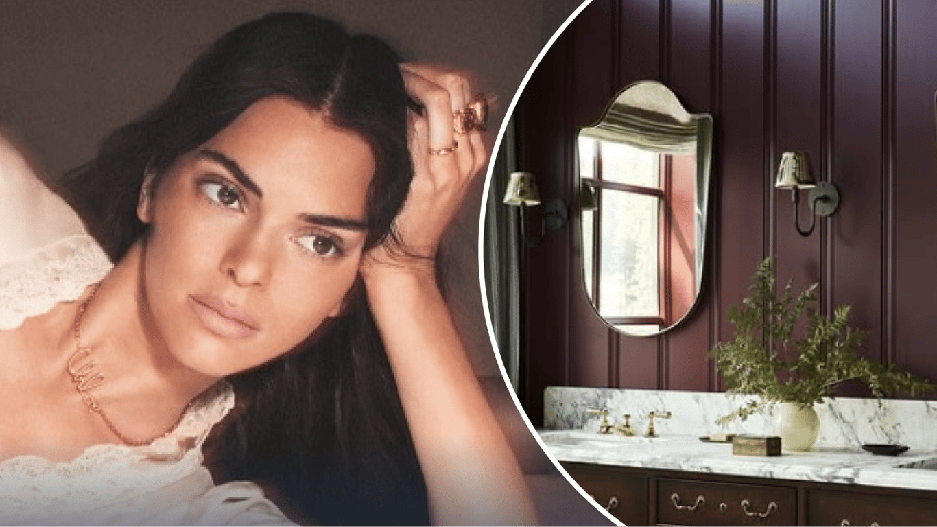 Кендалл Дженнер стала дизайнером своей ванной комнаты (фото)