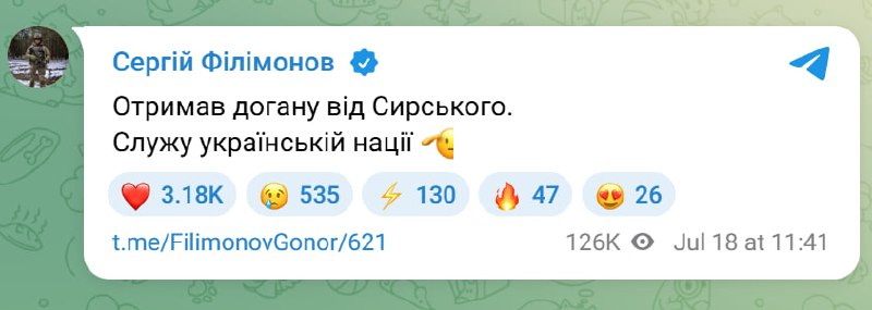 Командир "Вовків Да Вінчі" повідомив про догану від Сирського - фото 1