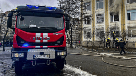 В Киеве произошел пожар в школе — что известно - 285x160