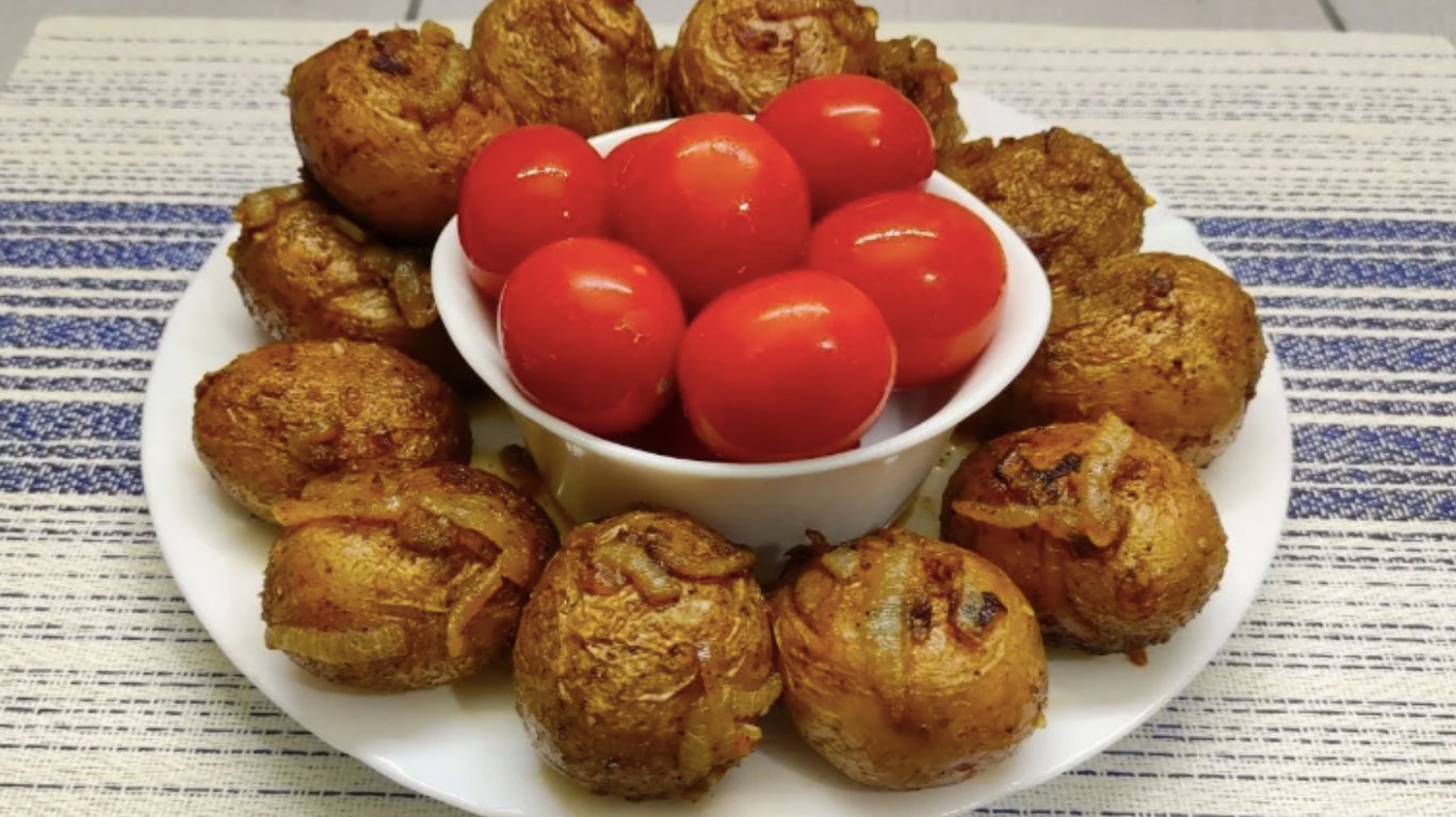 рецепт смаженої картоплі на гарнір