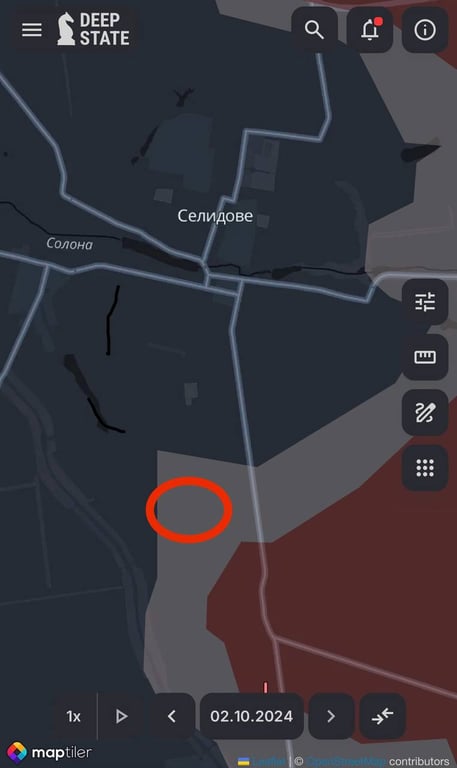 ворог просувається до Селидового