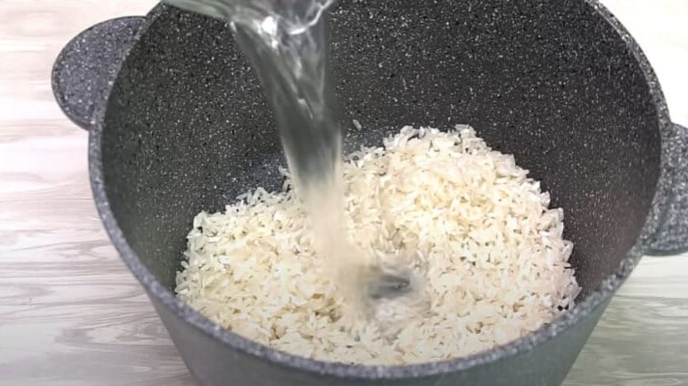 як правильно варити рис 